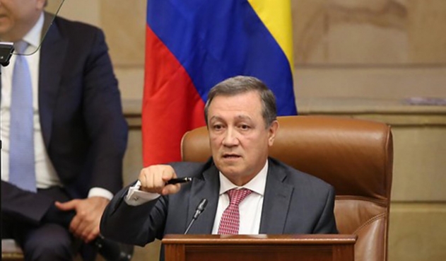 El senador colombiano Ernesto Macias.