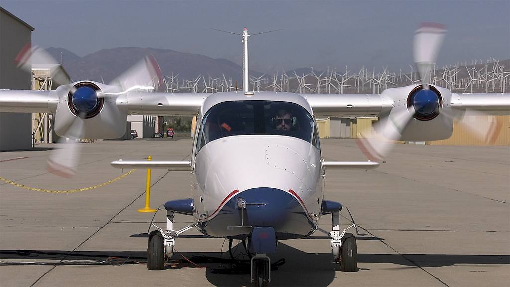 La NASA ha hecho pruebas terrestres de su avión eléctrico X-57 Maxwell.