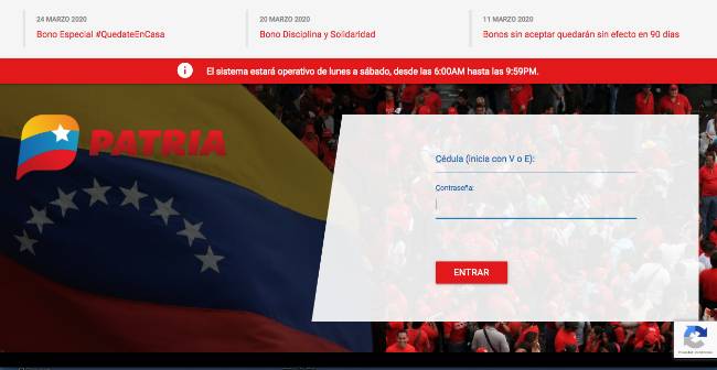 recibir Bono Quédate en Casa