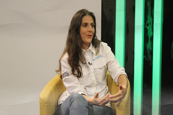 La viceministra de Ciencia y tecnología Gloria Carvalho.