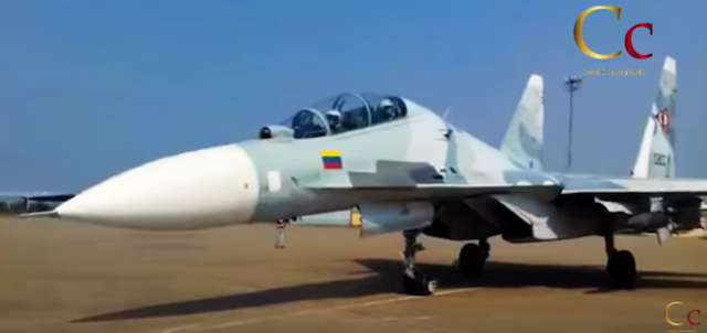 El pasado jueves nueve, aviones de Combate Venezolanos Sukhoi 30 MK2 despegaron de la Base Aérea “Teniente Luis del Valle García”, para Interceptar a dos Aviones Estadounidenses pertenecientes al Comando Sur