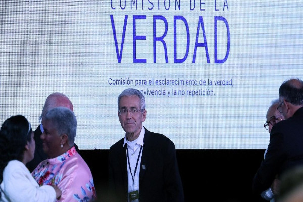 Padre Francisco de Roux, presidente de la Comisión de la Verdad de Colombia.