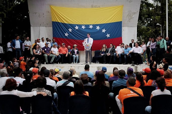 Los fondos son para la asamblea paralela que dirige Juan Guaidó, y que suele reunirse en algunos lugares del este o sureste caraqueños.