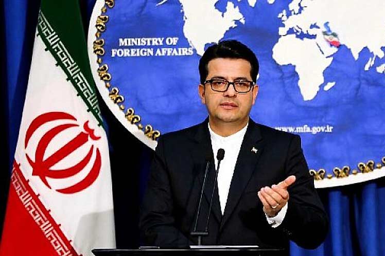Abbas Mousavi, vocero de la cancillería iraní.