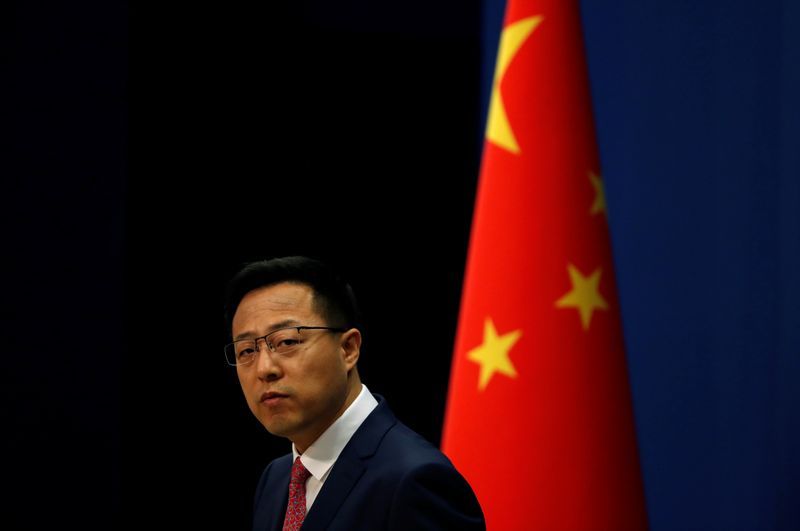 Zhao Lijian, portavoz del gobierno chino