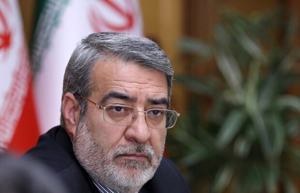 Abdolreza Rahmani Fazli, Ministro del interior de Irán.