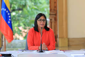 La Vicepresidenta Ejecutiva de Venezuela, Delcy Rodríguez