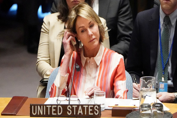 Kelly Craft, representante permanente de EEUU ante la ONU.