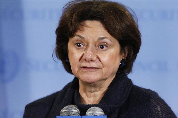 Rosemary Di Carlo, secretaria general adjunta de Asuntos Políticos de la ONU