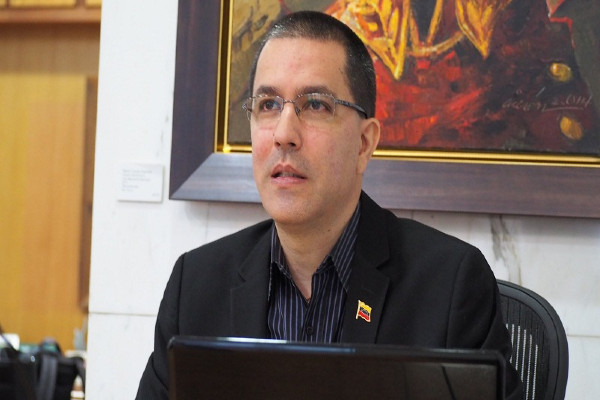 Jorge Arreaza, canciller de Venezuela