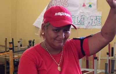 Hiclry Martinez, alcadesa del municipio Ricaurte en el estado Cojedes