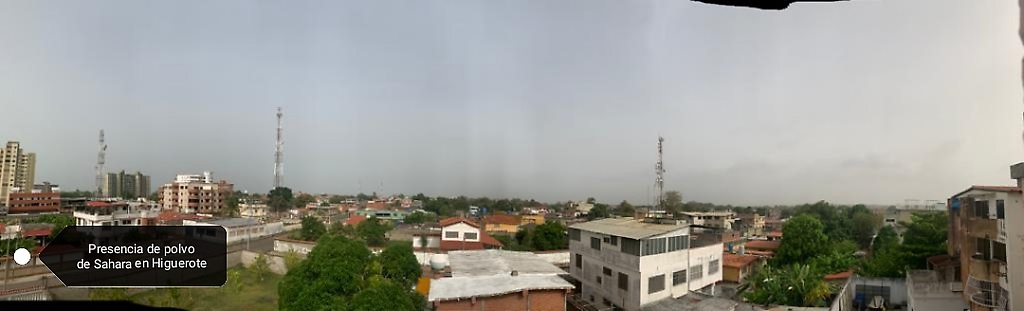 Polvo del Sahara sobre Higuerote