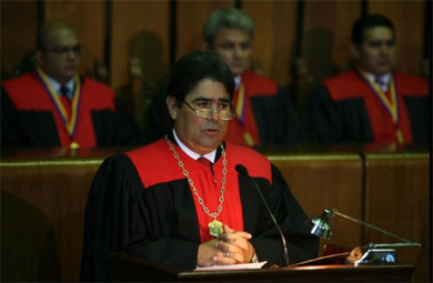 Omar Mora Díaz, expresidente del TSJ