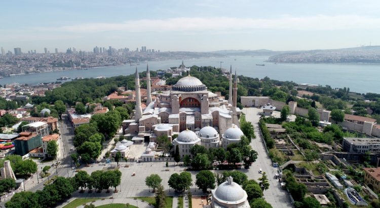 La basílica de Santa Sofía en Turquía