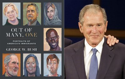 George W. Bush rinde homenaje a los inmigrantes en nuevo libro