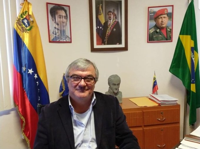 El cónsul de Venezuela en Boa Vista, Brasil, Faustino Torella