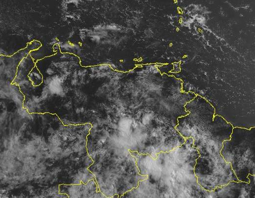 Imagen satelital Venezuela 12 de agosto