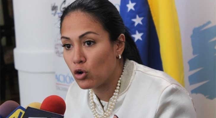 La ex-gobernadora del estado Táchira, Laidy Gómez
