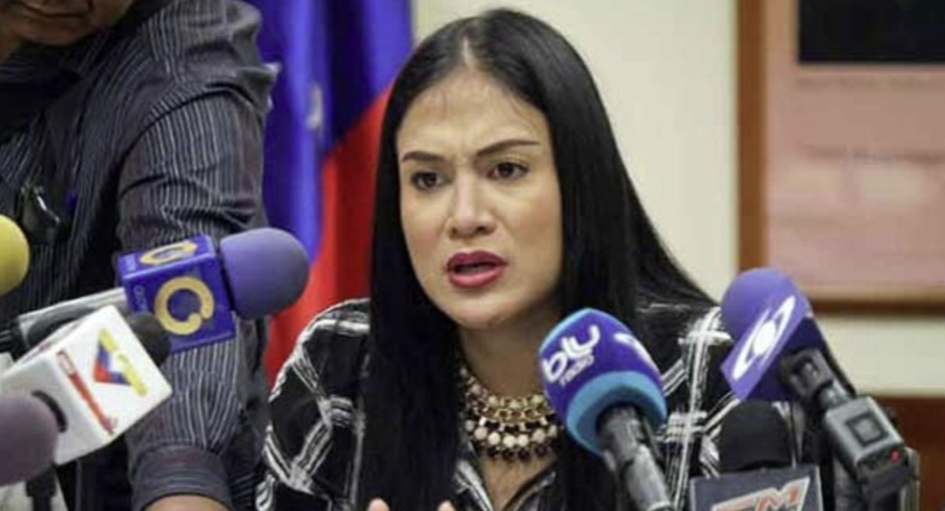 La gobernadora del estado Táchira, Laidy Gómez