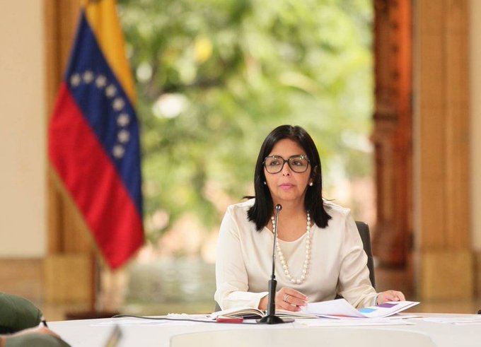 La vicepresidenta Ejecutiva de la República, Delcy Rodríguez