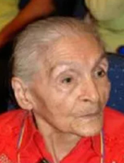 Olga Luzardo. Durante 80 años militó en el Partido Comunista de Venezuela y fue miembro del Comité Central y Buró Político