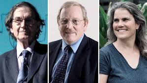 El británico Roger Penrose, el alemán Reinhard Genzel y la estadounidense Andrea Ghez son los ganadores del Nobel de Física 2020