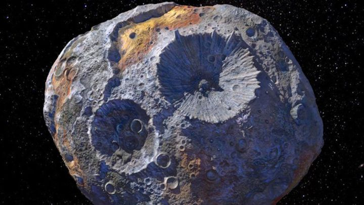 Imagen del Asteroide 16 Psyche captada por el Telescopio Espacial Hubble en 1.852