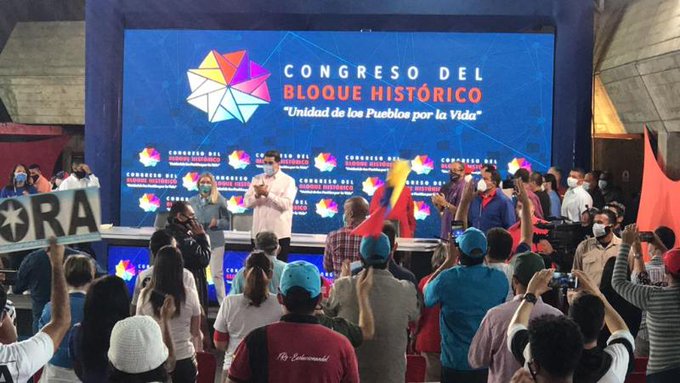 Presidente Maduro encabeza la reunión plenaria del Primer Congreso del Bloque Histórico del Gran Polo Patriótico Simón Bolívar
