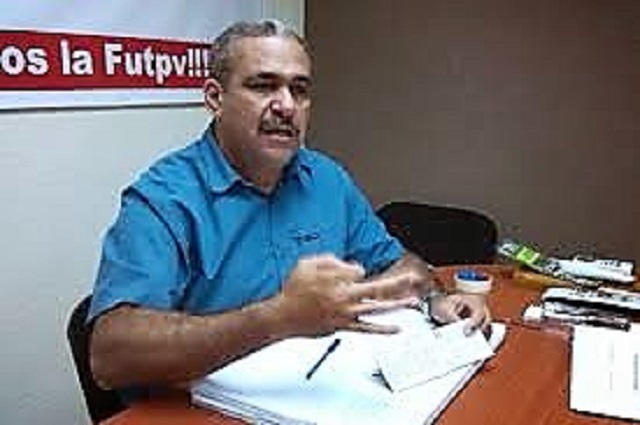 Eudes Girot, Directivo de la Federación Unitaria de Trabajadores Petroleros de Venezuela