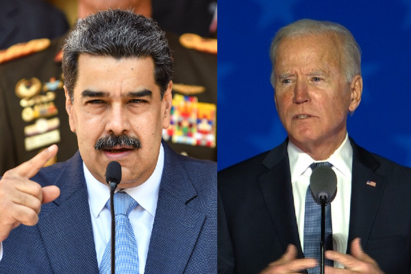 Nuevamente el presidente Maduro envía un mensaje al presidente electo de los eeuu Biden.