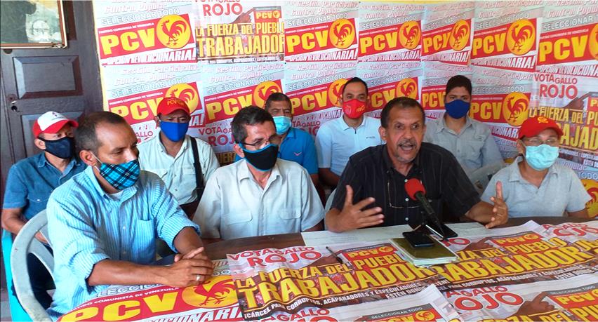 Oscar Rodríguez, candidato lista por el PCV en Barinas.