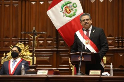 Manuel Merino, nuevo presidente de Perú