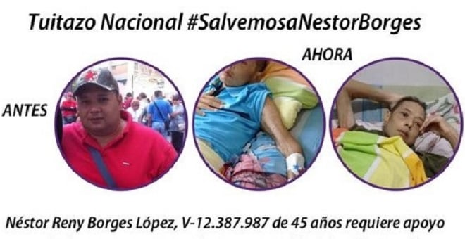 Campaña por Salud y Vida para Nestor Borges