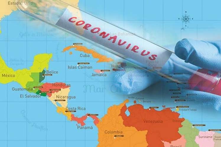 Latinoamérica golpeada por el Covid-19 (referencial)