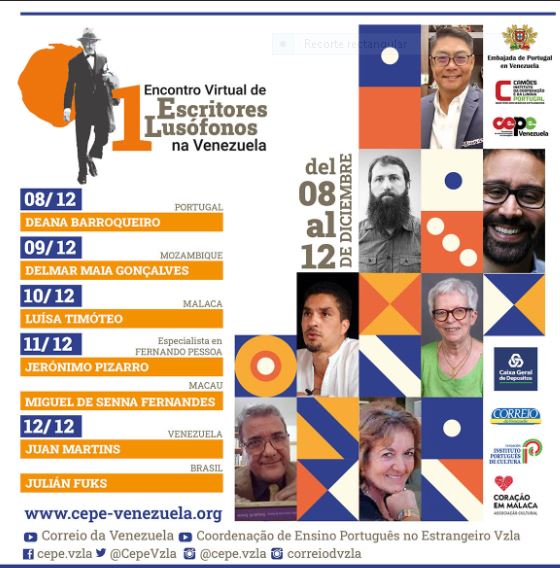 Será el anfitrión del I Encuentro Internacional de Escritores Portugueses