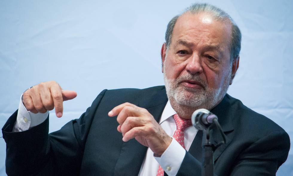 El magnate mexicano, Carlos Slim