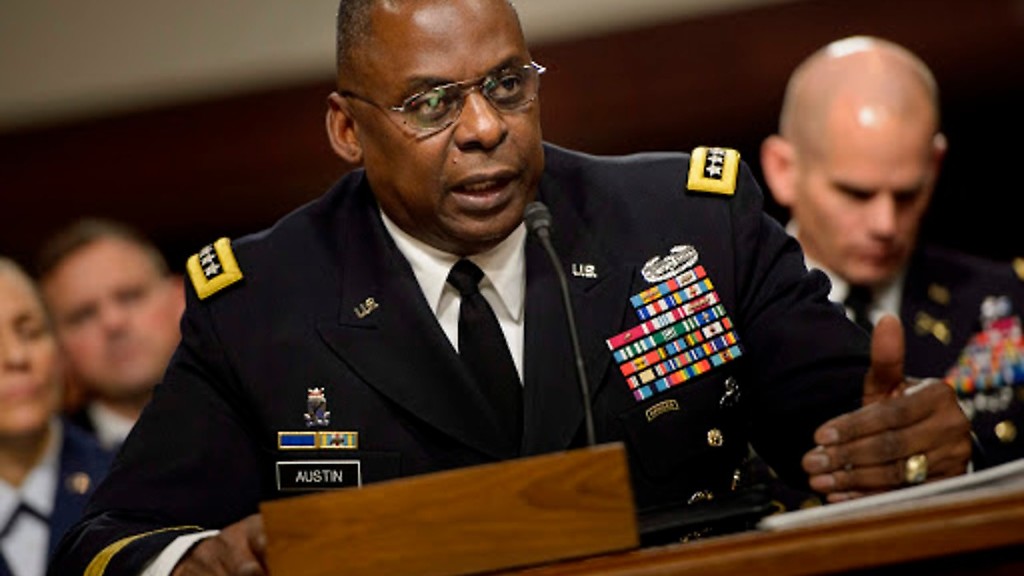 Lloyd Austin, secretario de Defensa de EEUU