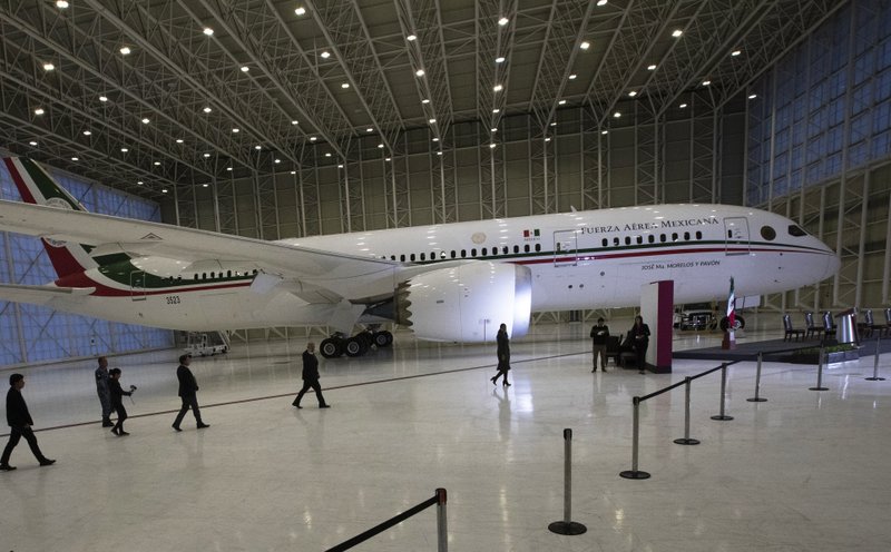 Ex avión presidencial mexicano