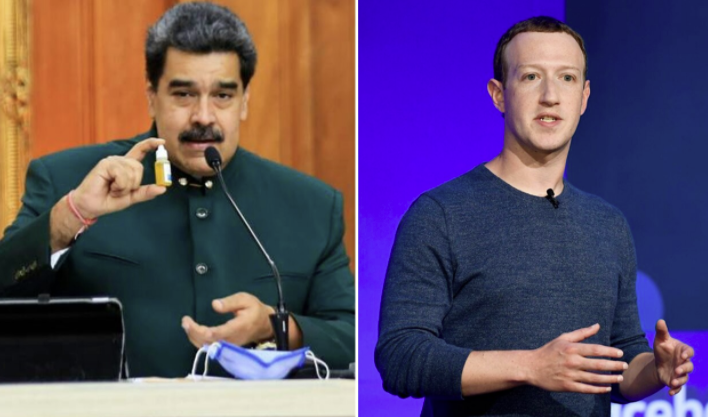 Presidente Maduro y Mark Zuckerberg