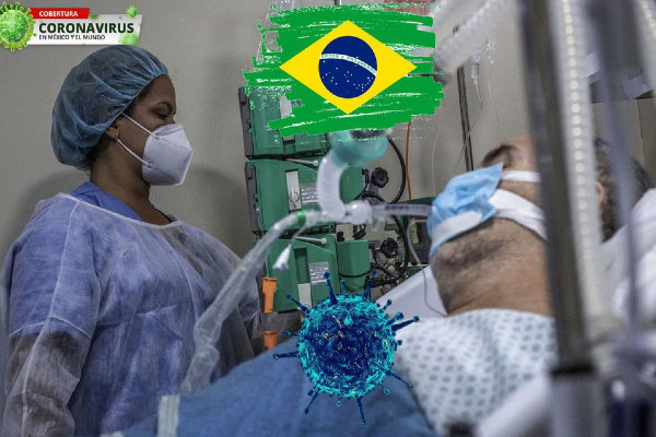 Brasil acumula desde el comienzo de la pandemia 268.370 fallecimientos por coronavirus.