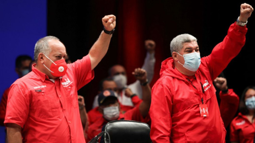 El primer vicepresidente del PSUV, Diosdado Cabello