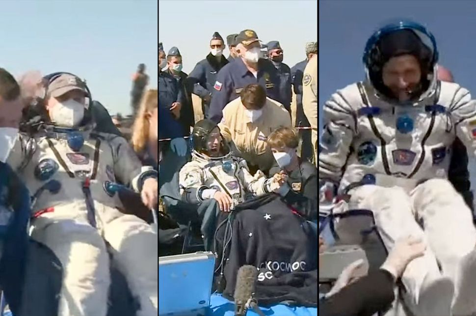 Tres astronautas han aterrizado de forma segura desde la Estación Espacial Internacional después de pasar 185 días a bordo del laboratorio en órbita