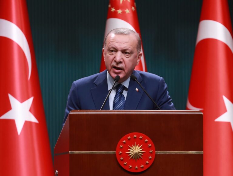 Recep Tayyip Erdogan, Presidente de Turquía