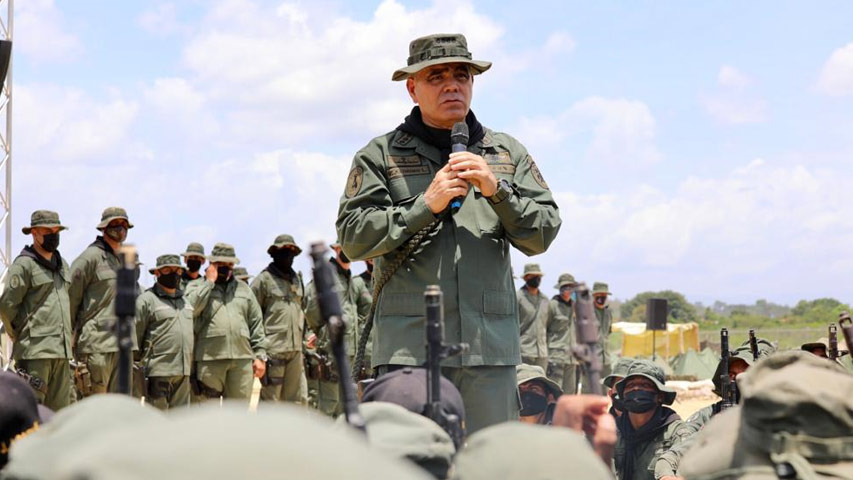 El ministro de Defensa de Venezuela, Vladimir Padrino López