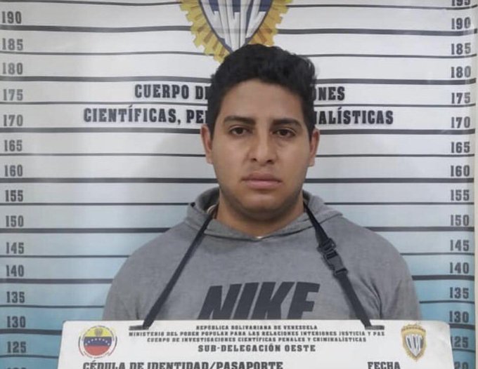 Junior Alberto Pacheco Villamizar, ex-detective del Cicpc