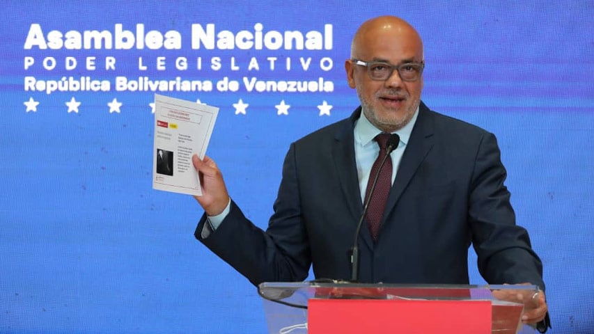 Jorge Rodríguez, presidente de la Asamblea Nacional
