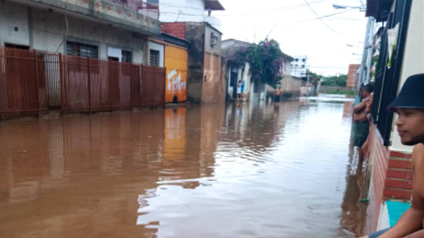 Nueve horas de lluvias en Aragua