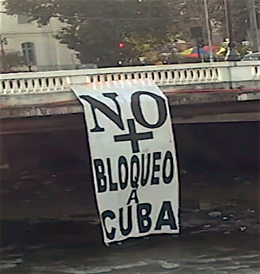 Muestras de solidaridad con Cuba, desde Chile