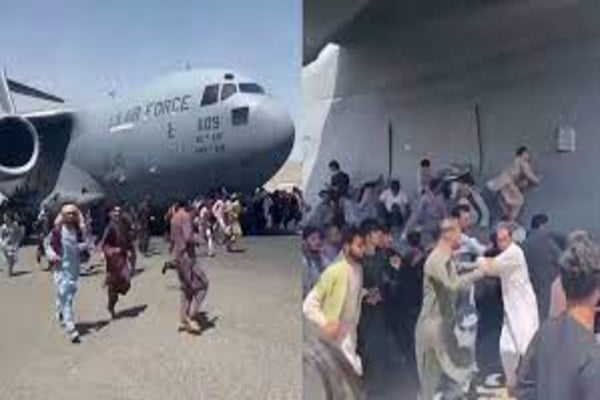 Los talibanes han dejado el aeropuerto en manos de Estados Unidos.