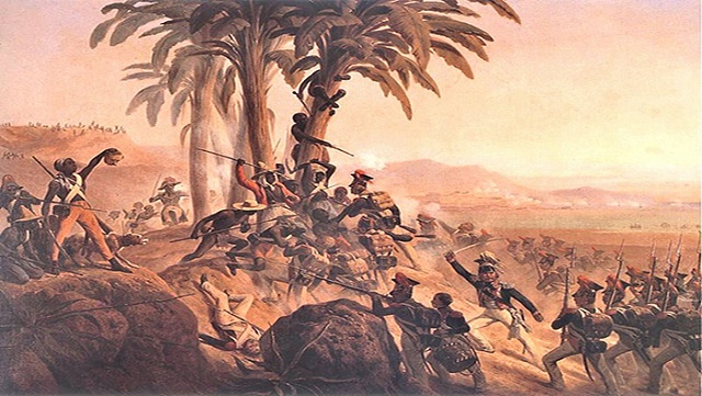 En agosto de 1791 se iniciaron y extendieron sublevaciones de esclavos negros en Saint Domingue, colonia francesa, conduciendo al proceso que culminó con la abolición de la esclavitud y la independencia de lo que hoy es Haití.
